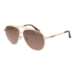 Skechers Pilotenbrille Sonnenbrille SE6276 5832H in Gold – 45° Seitenansicht