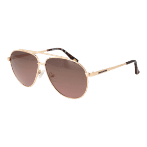 Skechers Pilotenbrille Sonnenbrille SE6276 5832H in Gold – 45° Seitenansicht