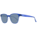 Skechers Panto Sonnenbrille SE6277 5092D in Blau – 45° Seitenansicht