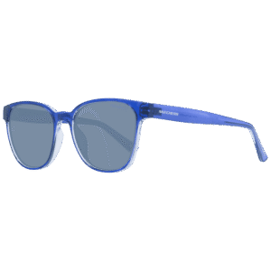 Skechers Panto Sonnenbrille SE6277 5092D in Blau – 45° Seitenansicht