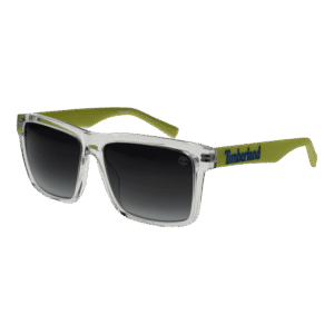 Timberland Quadrat Sonnenbrille TB9328 5526B in Weiß – 45° Seitenansicht