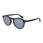 Web Rund Sonnenbrille WE0328 5001C in Schwarz – 45° Seitenansicht