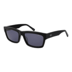 Gant Rechteck Sonnenbrille GA7230 6001A in Schwarz – 45° Seitenansicht