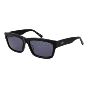 Gant Rechteck Sonnenbrille GA7230 6001A in Schwarz – 45° Seitenansicht