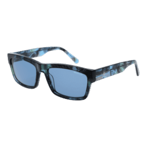 Gant Rechteck Sonnenbrille GA7230 6055V in Blau – 45° Seitenansicht