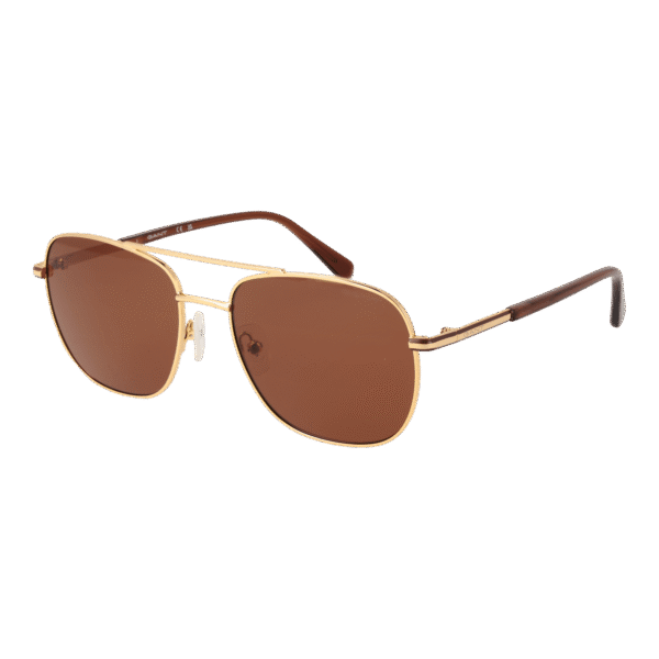 Gant Pilotenbrille Sonnenbrille GA7232 5730E in Gold – 45° Seitenansicht