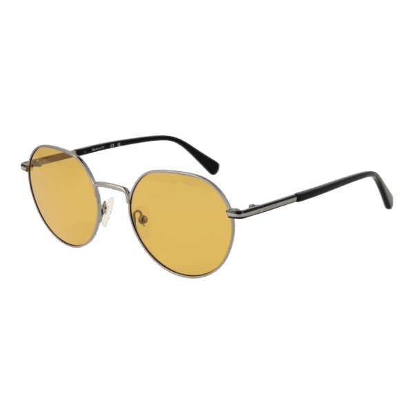 Gant Rund Sonnenbrille GA7233 5312E in Silber – 45° Seitenansicht