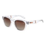 Timberland Rund Sonnenbrille TB9334 5126H in Transparent – 45° Seitenansicht
