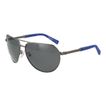 Timberland Pilotenbrille Sonnenbrille TB9340-H 6007D in Gunmetal – 45° Seitenansicht