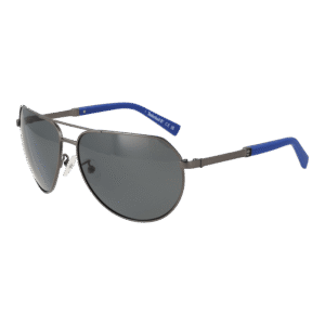 Timberland Pilotenbrille Sonnenbrille TB9340-H 6007D in Gunmetal – 45° Seitenansicht