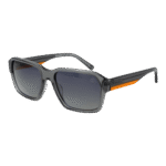 Timberland Rechteck Sonnenbrille TB9343 5720D in Grau – 45° Seitenansicht