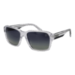 Timberland Quadrat Sonnenbrille TB9343 5726D in Transparent – 45° Seitenansicht