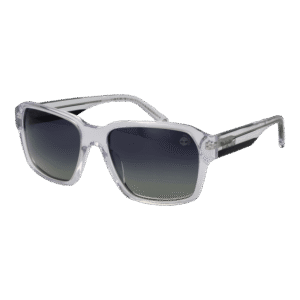 Timberland Quadrat Sonnenbrille TB9343 5726D in Transparent – 45° Seitenansicht