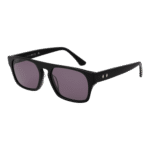 Web Rechteck Sonnenbrille WE0359 5401A in Schwarz – 45° Seitenansicht