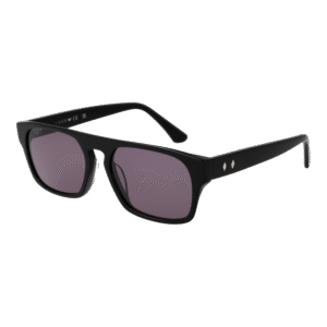 Web Rechteck Sonnenbrille WE0359 5401A in Schwarz – 45° Seitenansicht