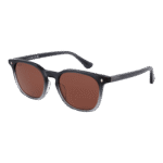 Web Rund Sonnenbrille WE0364 5220S in Grau – 45° Seitenansicht
