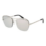 Pucci Quadrat Sonnenbrille EP0225 5616C in Silber – 45° Seitenansicht