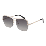 Pucci Quadrat Sonnenbrille EP0225 5632B in Gold – 45° Seitenansicht