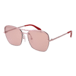 Pucci Quadrat Sonnenbrille EP0225 5672U in Rosé Gold – 45° Seitenansicht
