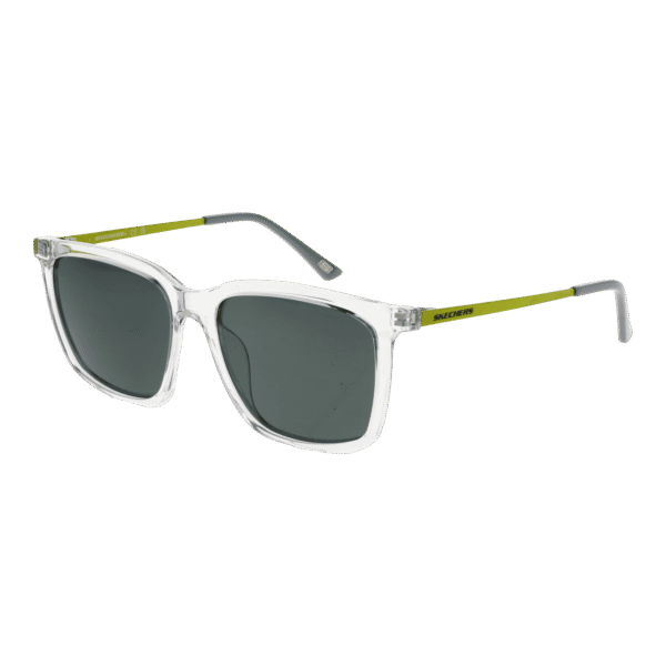 Skechers Rechteck Sonnenbrille SE6282 5326R in Transparent – 45° Seitenansicht