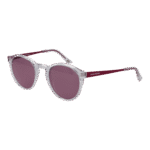 Skechers Rund Sonnenbrille SE6284 4826H in Transparent – 45° Seitenansicht