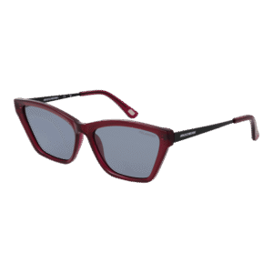 Skechers Katzenaugen Sonnenbrille SE6286 5675D in Lila – 45° Seitenansicht