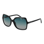 Skechers Schmetterling Sonnenbrille SE6293 5901D in Schwarz – 45° Seitenansicht