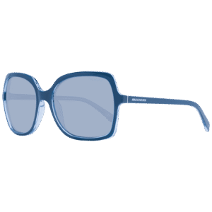 Skechers Quadrat Sonnenbrille SE6293 5990D in Blau – 45° Seitenansicht