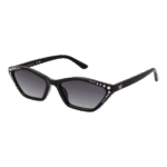 Marciano by Guess Geometric Sonnenbrille GM00002 5601B in Schwarz – 45° Seitenansicht