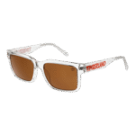 Timberland Rechteck Sonnenbrille TB00012 5426E in Transparent – 45° Seitenansicht