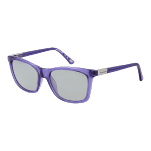 Skechers Rechteck Sonnenbrille SE6360 5481D in Lila – 45° Seitenansicht