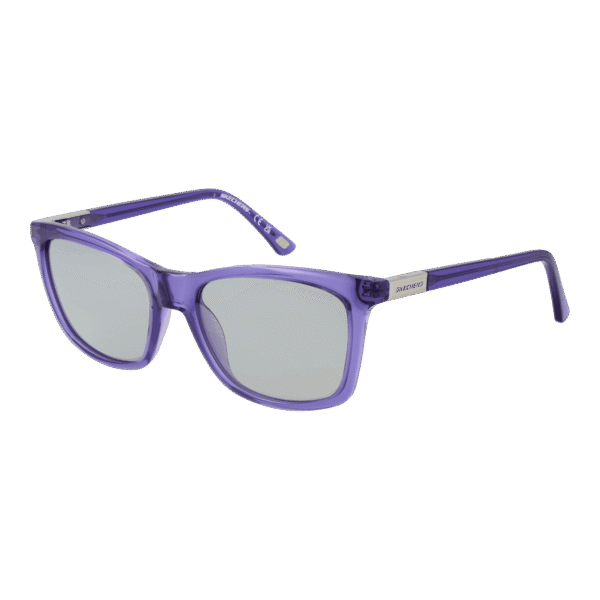 Skechers Rechteck Sonnenbrille SE6360 5481D in Lila – 45° Seitenansicht