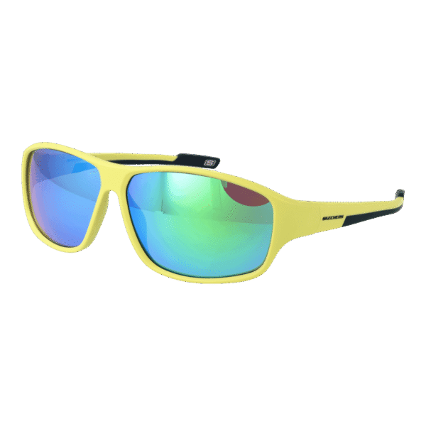 Skechers Sport Sonnenbrille SE6364 6540Q in Gelb – 45° Seitenansicht