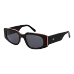 Gant Oval Sonnenbrille GA00001 5305A in Schwarz – 45° Seitenansicht