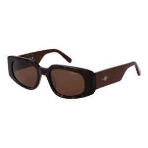Gant Geometric Sonnenbrille GA00001 5352E in Braun – 45° Seitenansicht
