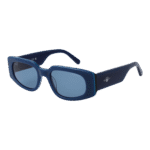 Gant Oval Sonnenbrille GA00001 5392V in Blau – 45° Seitenansicht