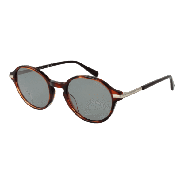 Gant Sonnenbrille GA00004 5154N – 45° Seitenansicht Gant Rund Sonnenbrille GA00004 5154N in Braun – 45° Seitenansicht