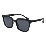 Gant Quadrat Sonnenbrille GA00008 5302A in Schwarz – 45° Seitenansicht