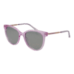 Skechers Rund Sonnenbrille SE00024 5278D in Rosa – 45° Seitenansicht