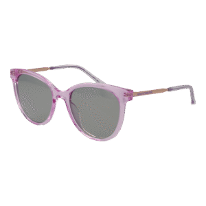 Skechers Rund Sonnenbrille SE00024 5278D in Rosa – 45° Seitenansicht