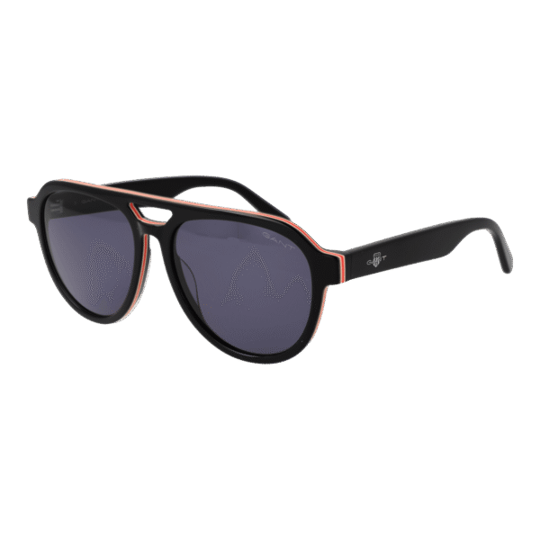 Gant Pilotenbrille Sonnenbrille GA00010 5605A in Schwarz – 45° Seitenansicht