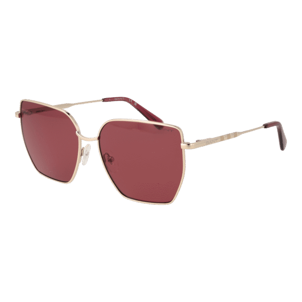 Gant Quadrat Sonnenbrille GA00011 5632S in Gold – 45° Seitenansicht