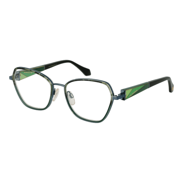 Ana Hickmann Brille AH1503 54G21 – 45° Seitenansicht Ana Hickmann )} Brille AH1503 54G21 in Grün
