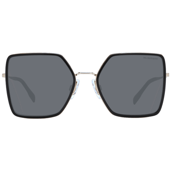 Ana Hickmann Sonnenbrille HIY3002 52A01 – Frontansicht mit Metall Rahmen und Grau Gläsern