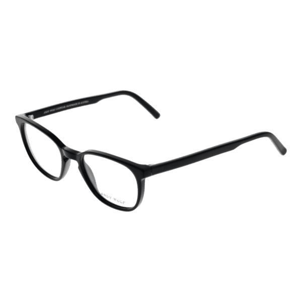 Andy Wolf Brille 4509 50A – 45° Seitenansicht Andy Wolf )} Brille 4509 50A in Schwarz