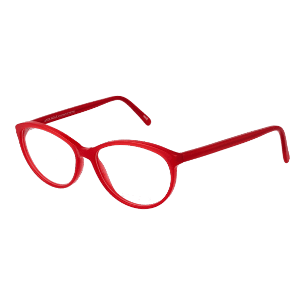 Andy Wolf )} Brille 5056 54K in Rot