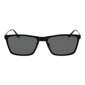 BMW Sonnenbrille BW0048-H 5802D – Frontansicht mit Metall Rahmen und Grau Gläsern