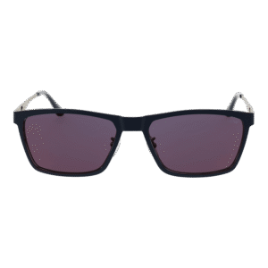 BMW Sonnenbrille BW0048-H 5891U – Frontansicht mit Metall Rahmen und Lila Gläsern