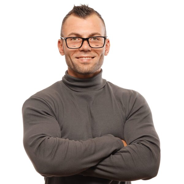 Rückansicht/Bügel der BMW Brille BW5020 56001