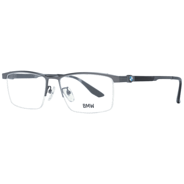 BMW Brille BW5050-H 55013 – 45° Seitenansicht BMW )} Brille BW5050-H 55013 in Gunmetal